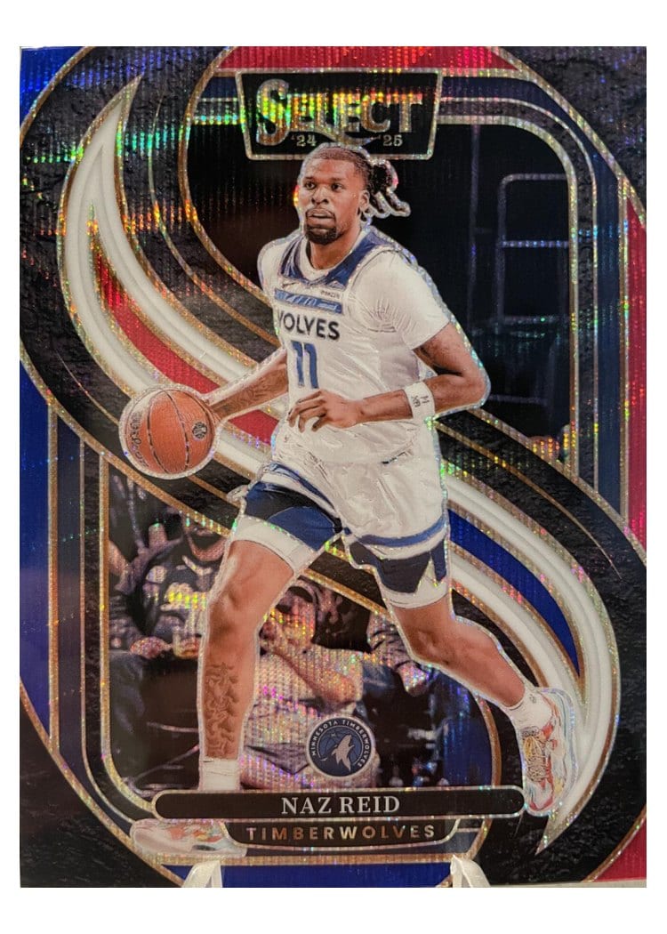 2024 Panini Select Naz Reid Tri-Color Prizm #132 card