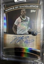 2025-26 Topps Marks of Excellence Naz Reid #ME-NR card