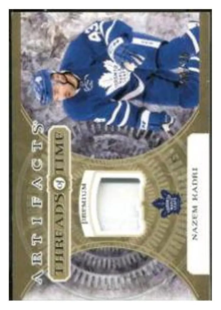 2022-23 Upper Deck Artifacts Threads of Time Nazem Kadri #TT-NK card
