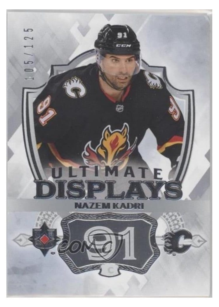 2023-24 Upper Deck Ultimate Collection Ultimate Displays Nazem Kadri #UD-NK card