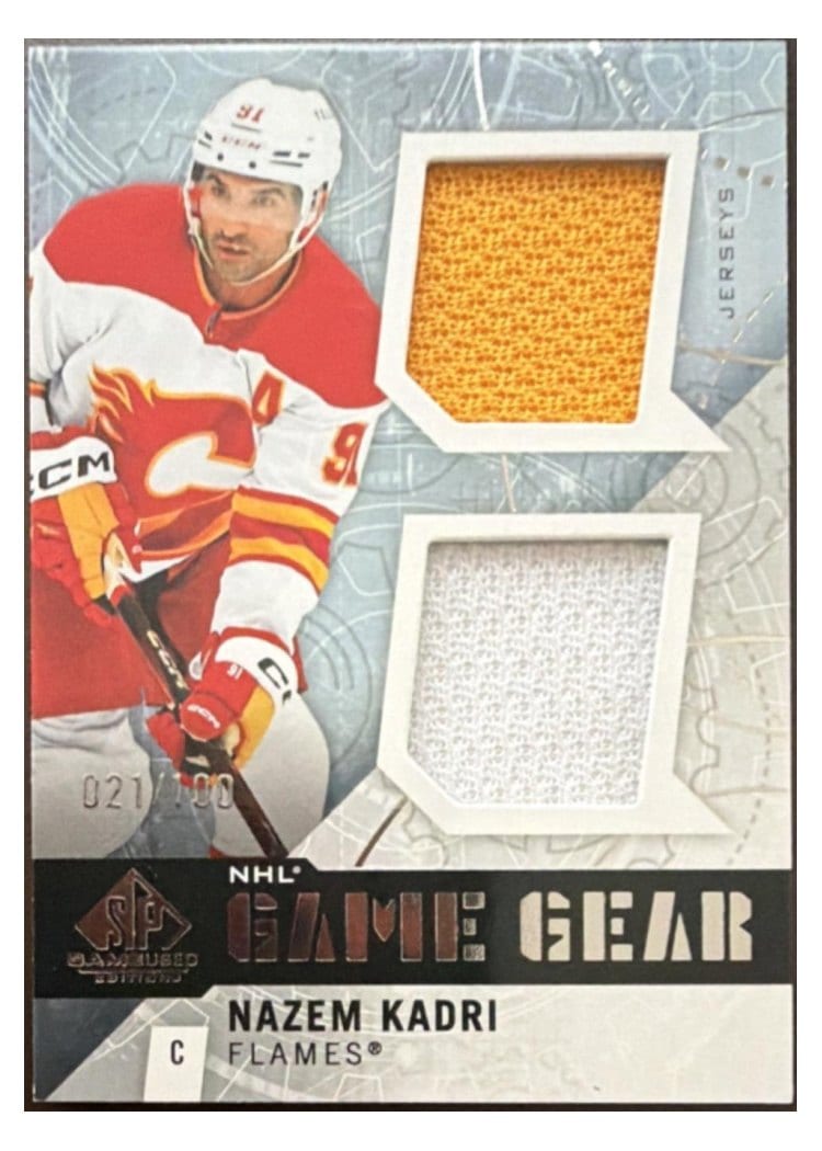 2025-26 SP Game Used Game Gear Nazem Kadri #GG-NK card