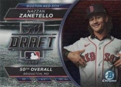 2023 Bowman Draft Draft Night Nazzan Zanetello #BDN-1 card