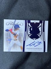 2024 Panini Flawless USA Baseball Signatures Nazzan Zanetello #USA-NZ card