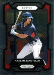 2024 Panini Prizm Base Set Nazzan Zanetello #151 card