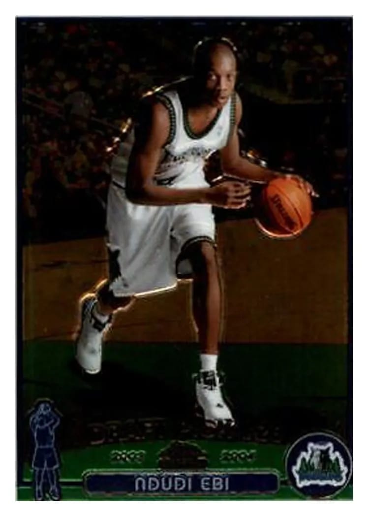 2003 Topps Chrome Ndudi Ebi #136 card