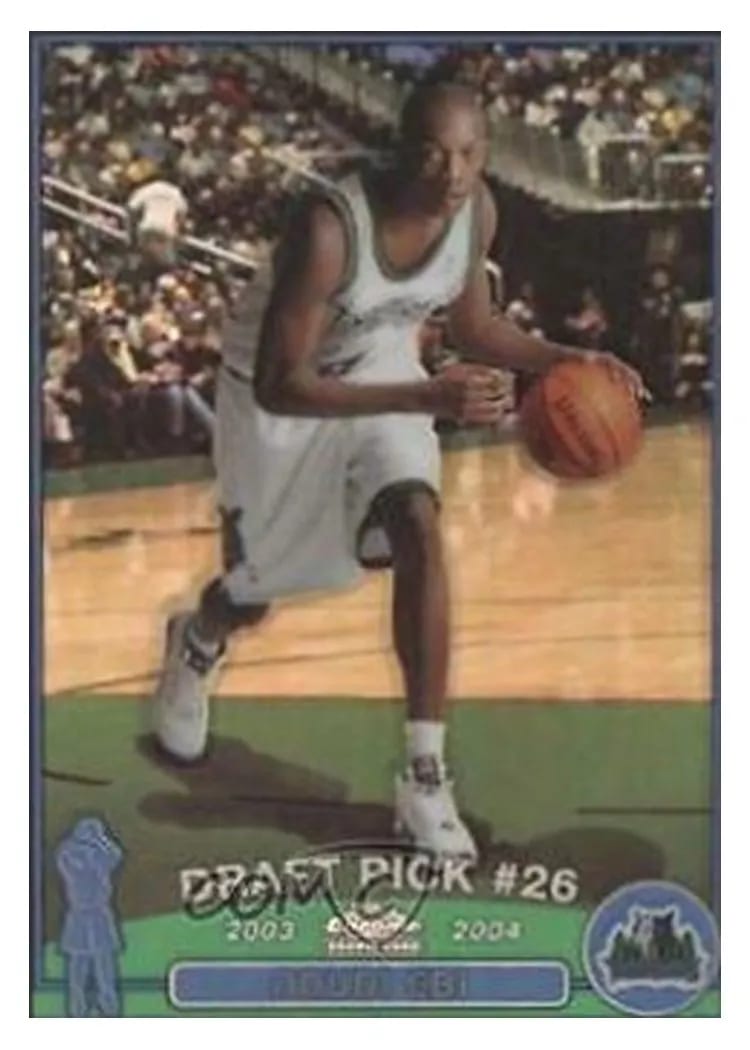 2003 Topps Chrome Ndudi Ebi #136 card