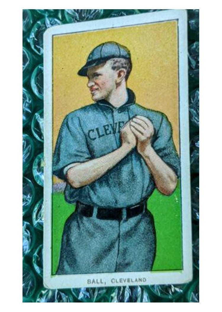 1909 T206 Piedmont 350-460 Factory 25 Neal Ball card