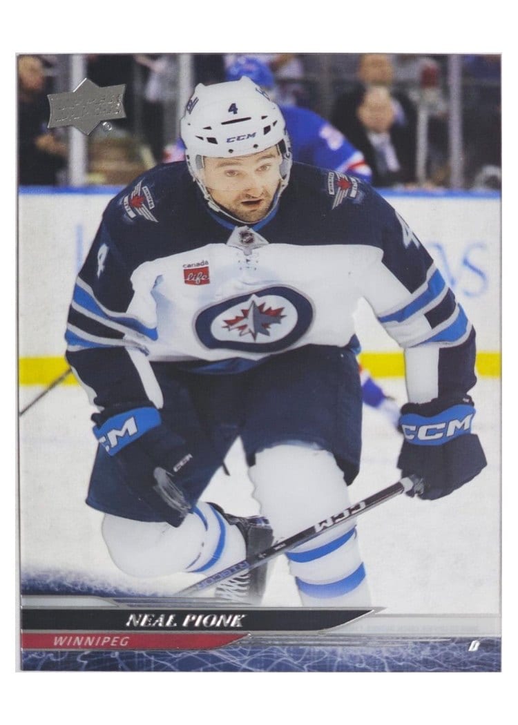 2024-25 Upper Deck Base Set Neal Pionk Clear Cut #198 card
