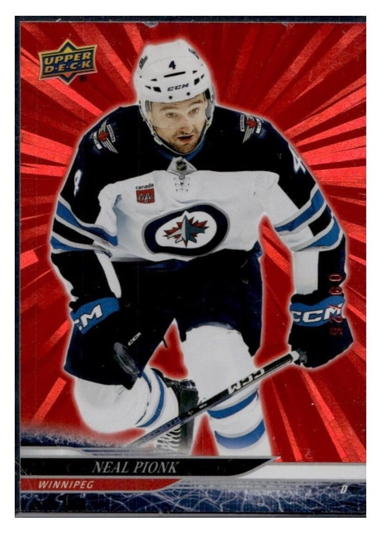 2024-25 Upper Deck Base Set Neal Pionk #198 card