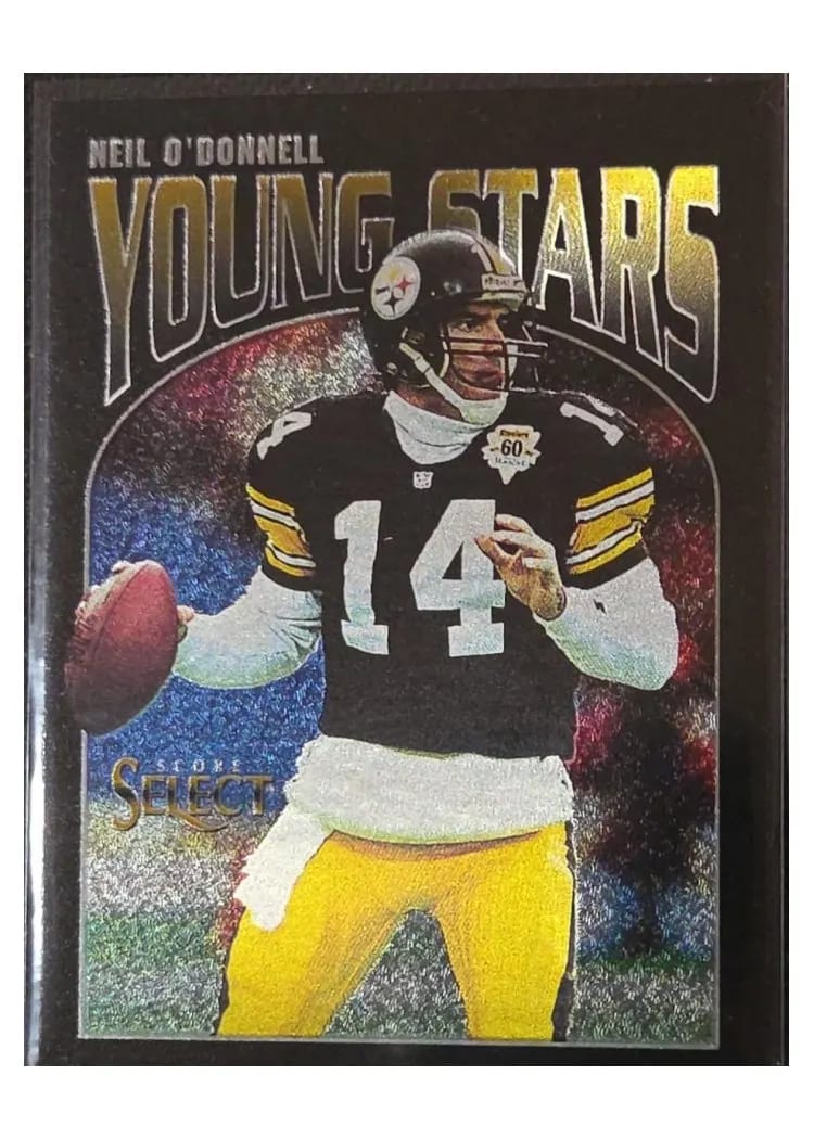 1993 Panini Select Young Stars Neil O'Donnell #19 card
