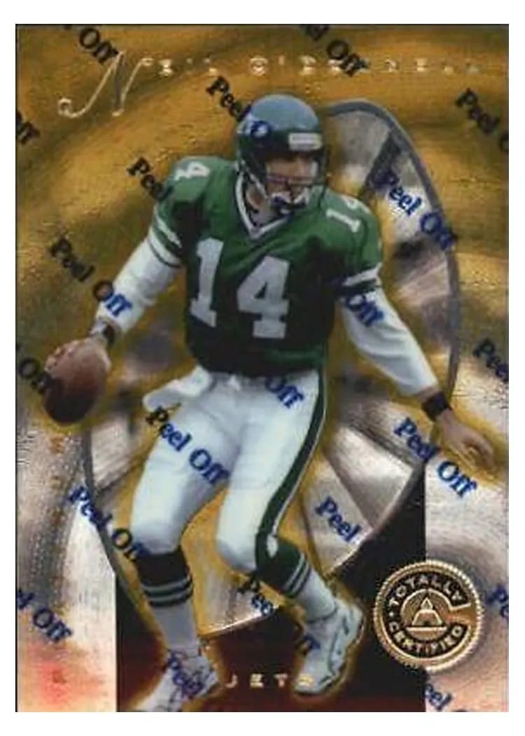 1997 Pinnacle Totally Certified Neil O'Donnell #75 card