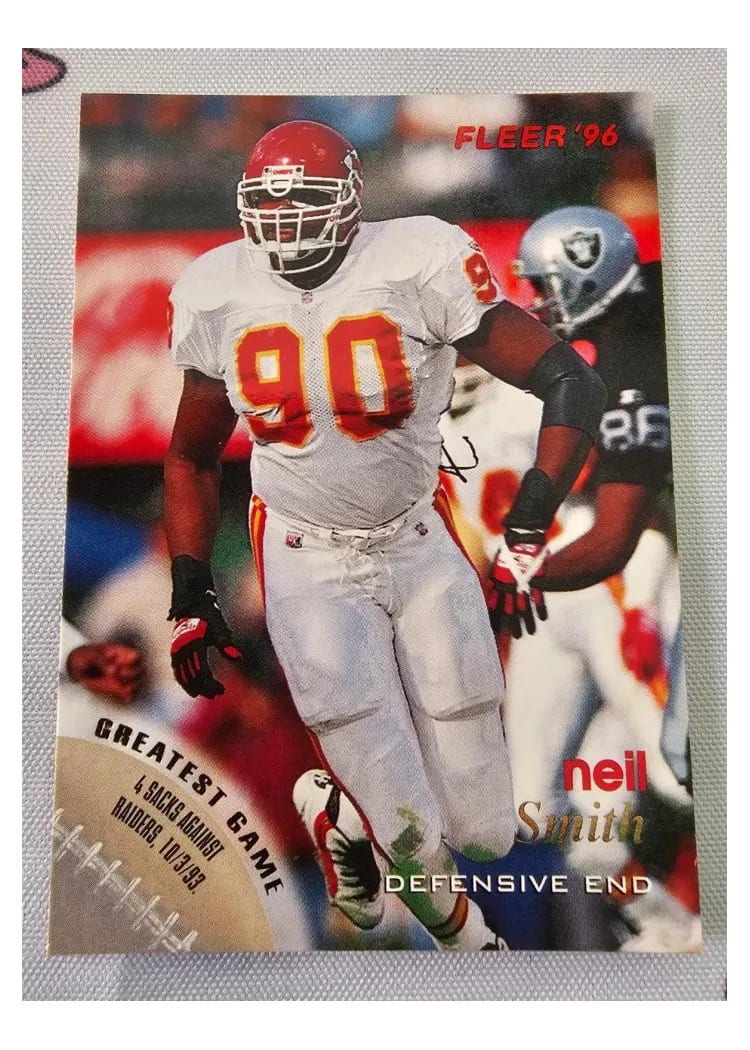 1996 Fleer Neil Smith #68 card