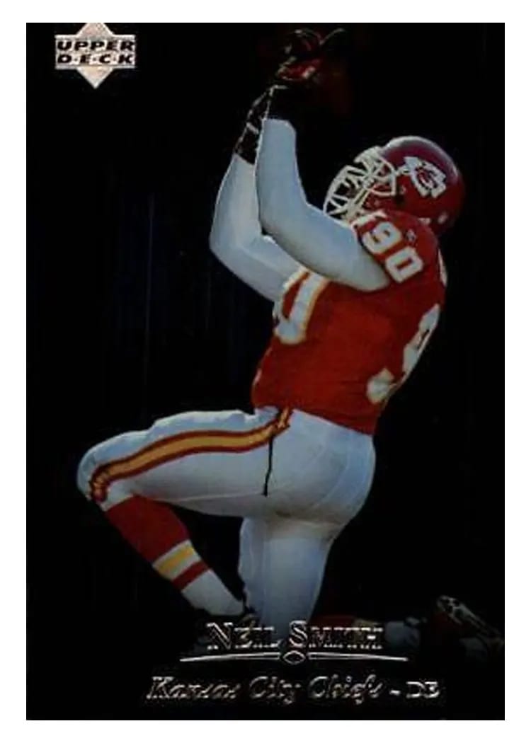 1996 Upper Deck Silver Neil Smith #105 card