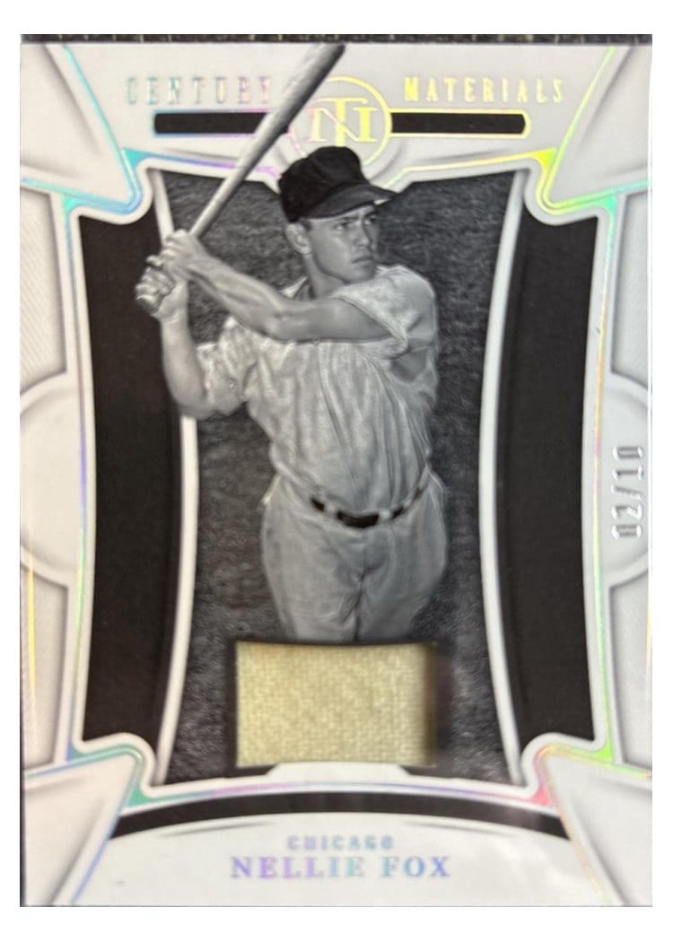 2023 Panini National Treasures Century Materials Nellie Fox #2 card