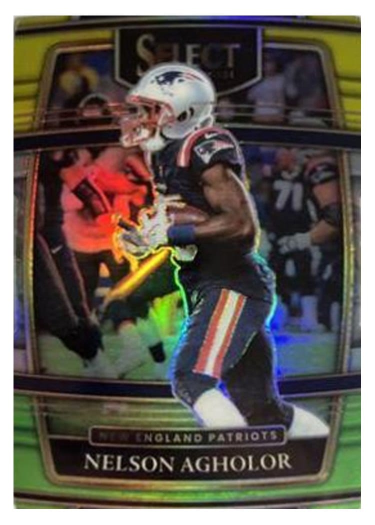 2021 Panini Select Base Set Nelson Agholor #24 card