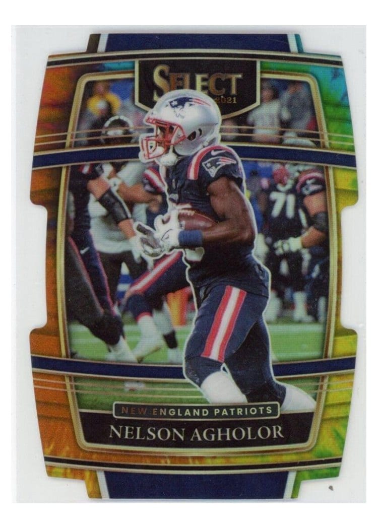 2021 Panini Select Base Set Nelson Agholor #24 card