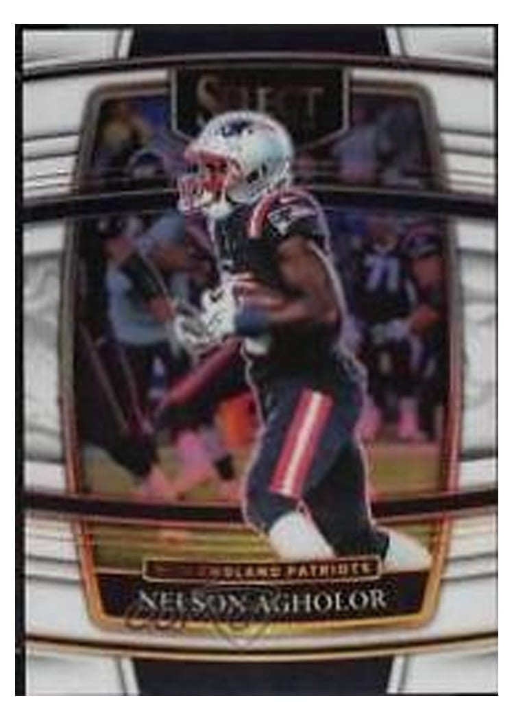 2021 Panini Select Base Set Nelson Agholor White #24 card