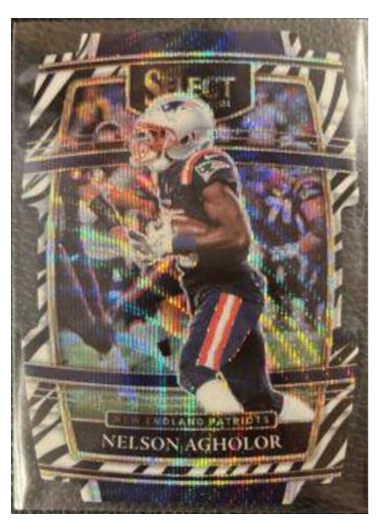 2021 Panini Select Base Set Nelson Agholor #24 card
