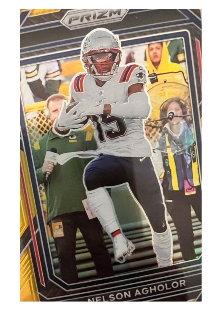 2022 Panini Prizm Base Set Nelson Agholor #201 card