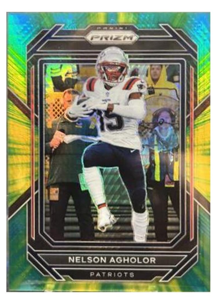 2022 Panini Prizm Base Set Nelson Agholor #201 card