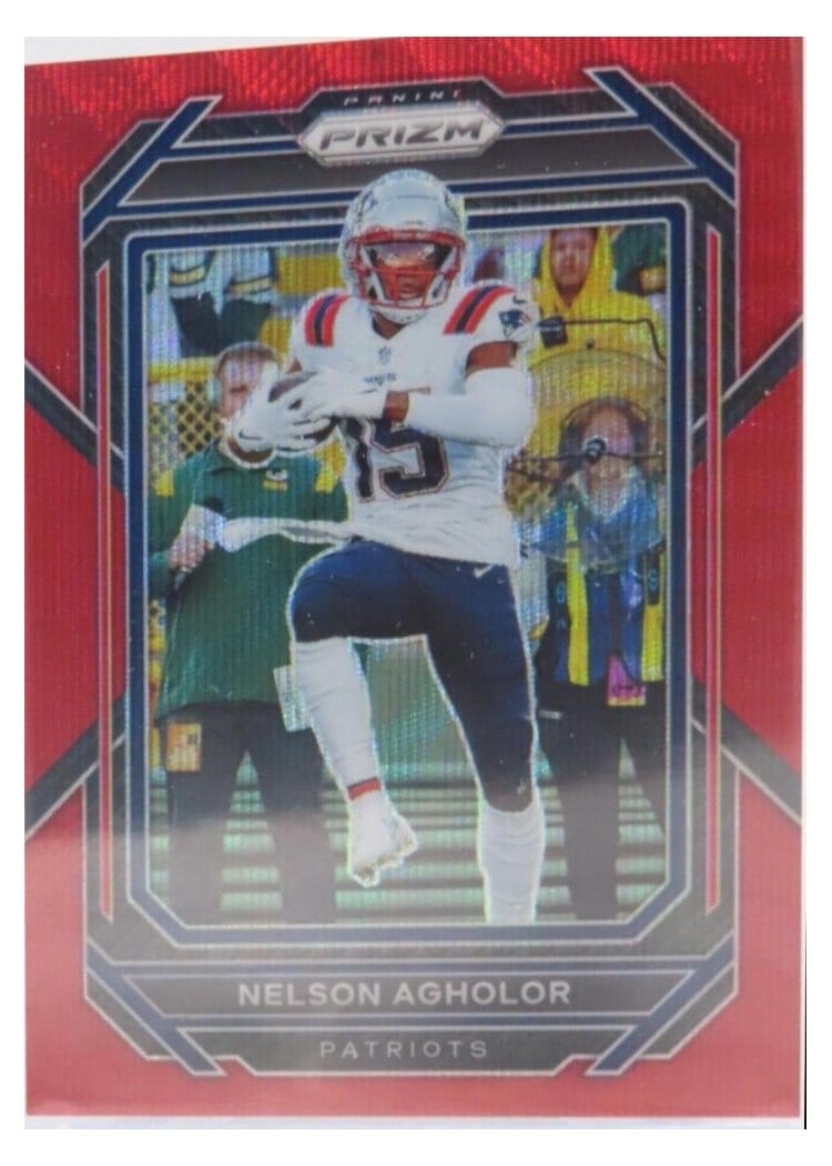 2022 Panini Prizm Base Set Nelson Agholor #201 card