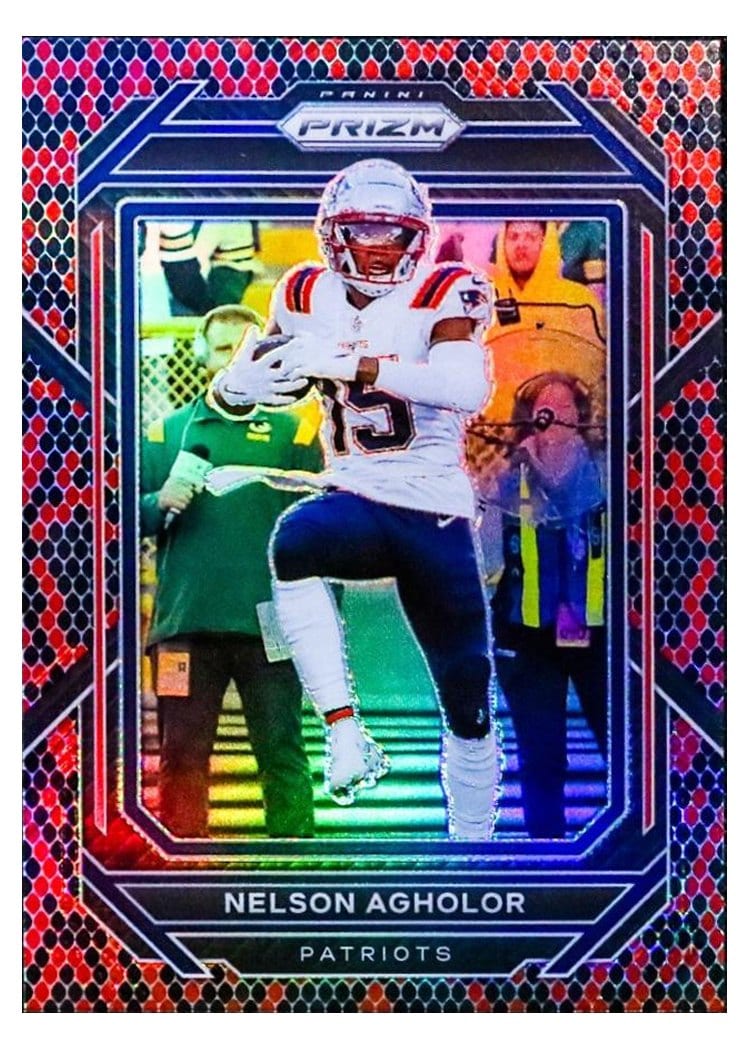 2022 Panini Prizm Base Set Nelson Agholor #201 card