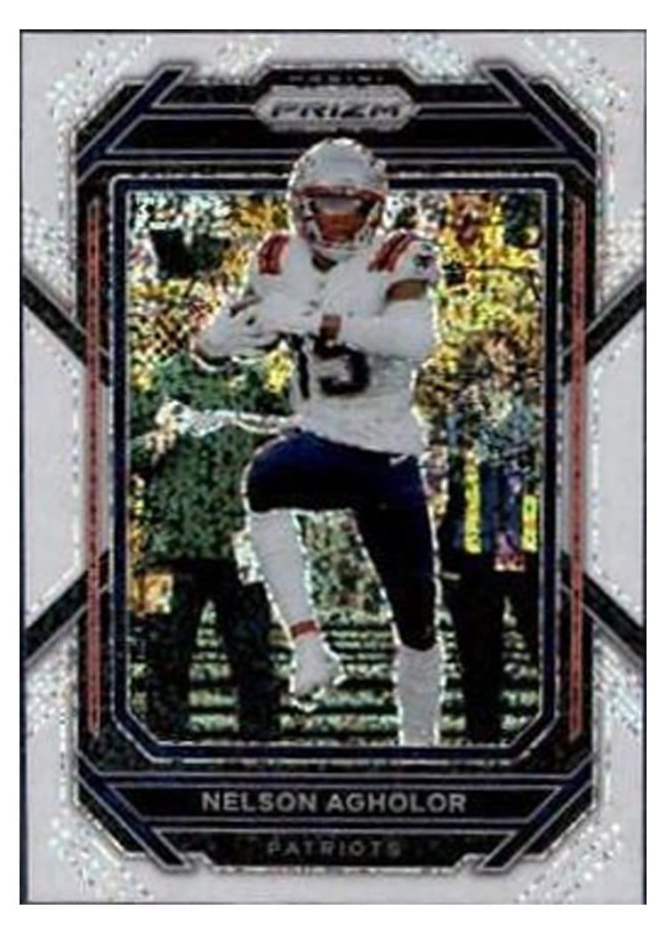 2022 Panini Prizm Base Set Nelson Agholor #201 card