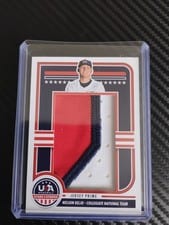 2025 Panini Stars & Stripes Jumbo Material Jersey Prime Nelson Keljo #JMJ-HG card