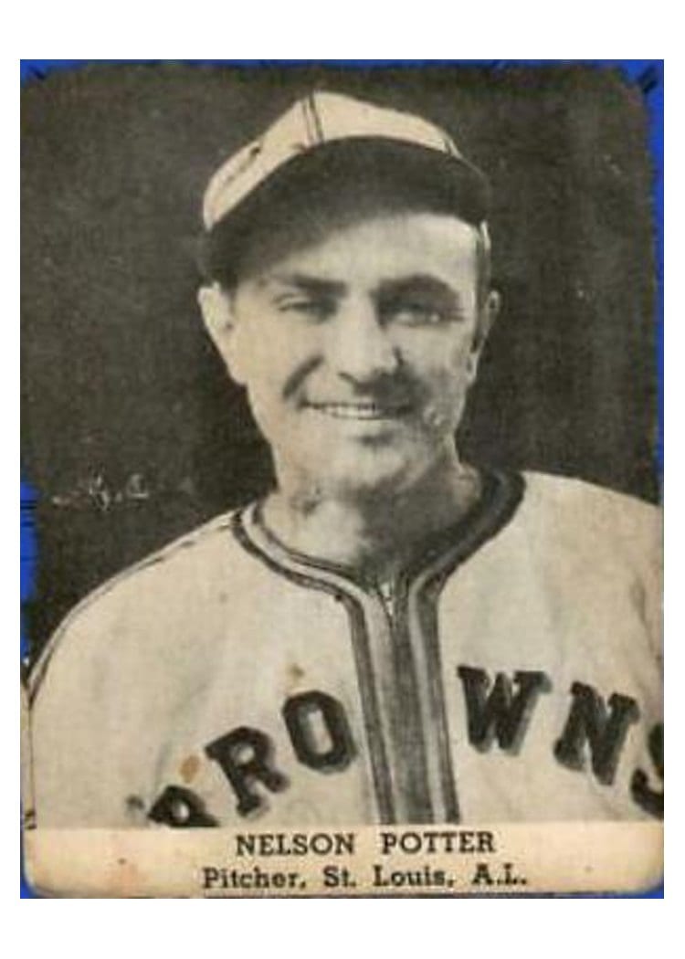 1947 Tip Top Bread Nelson Potter card