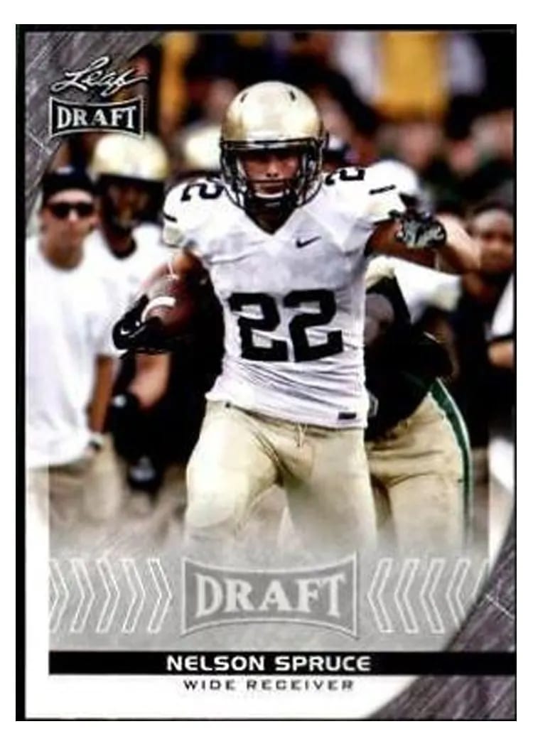 2016 Leaf Draft Nelson Spruce #68 card