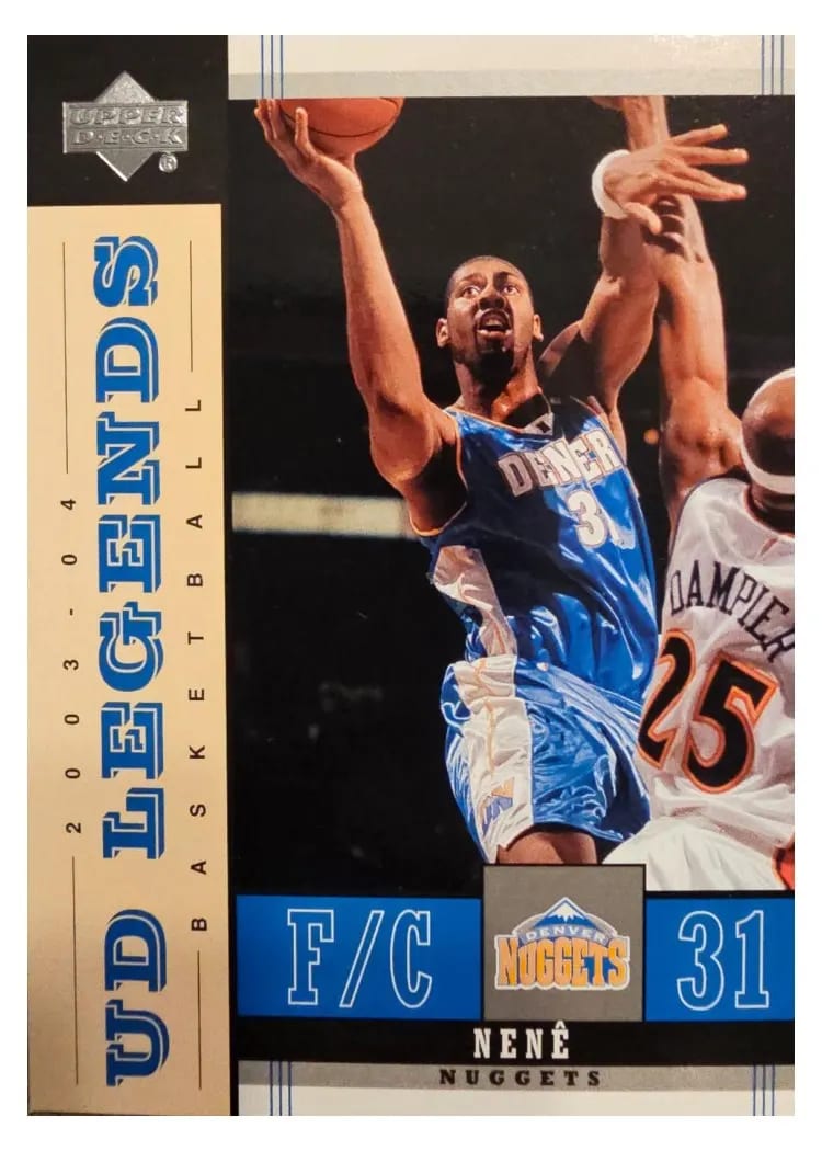 2003 Upper Deck Legends Nenê #19 card