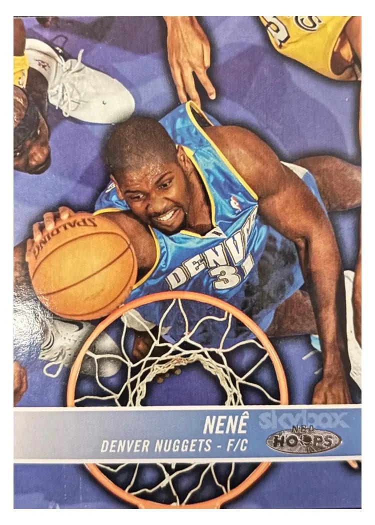 2004 Hoops Nene #27 card