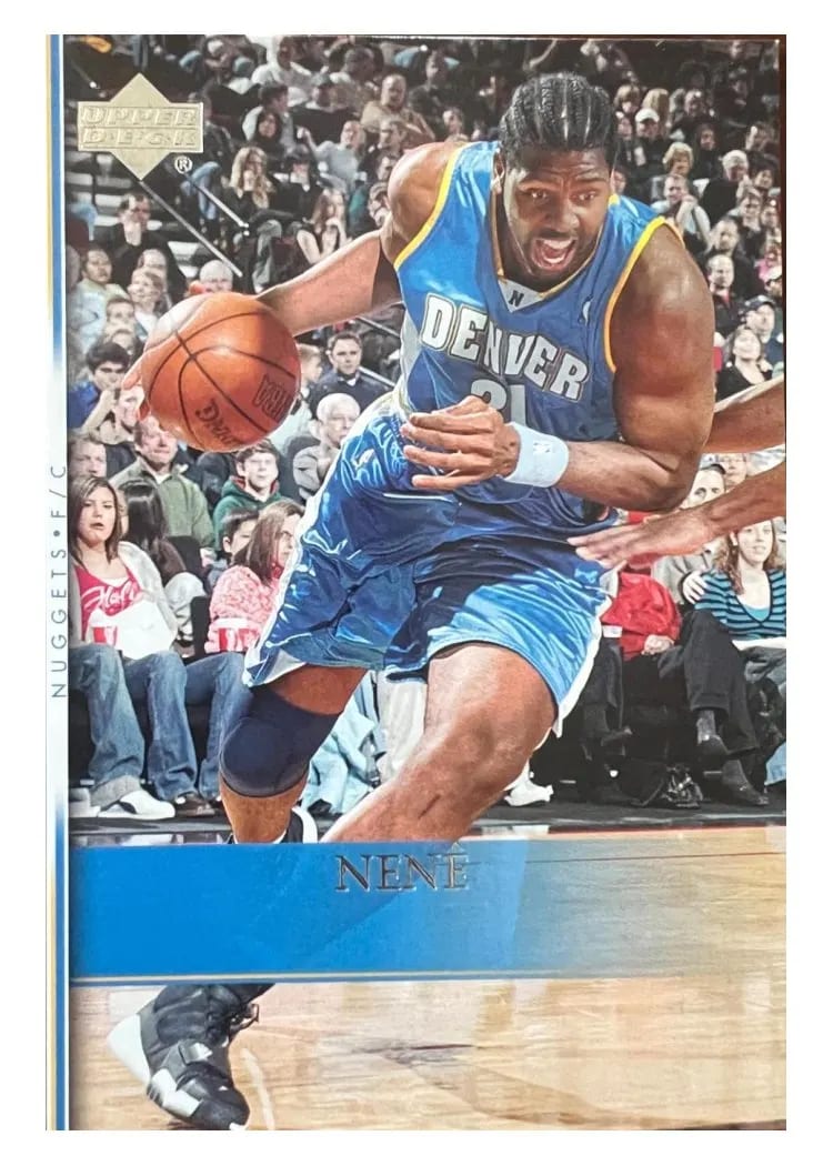 2007 Upper Deck Nene #60 card