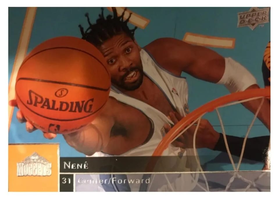 2009 Upper Deck Nene #45 card