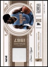 2010 Panini National Treasures Nene #23 card