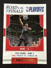 2017 Panini Hoops Road to the Finals Nene #37 card