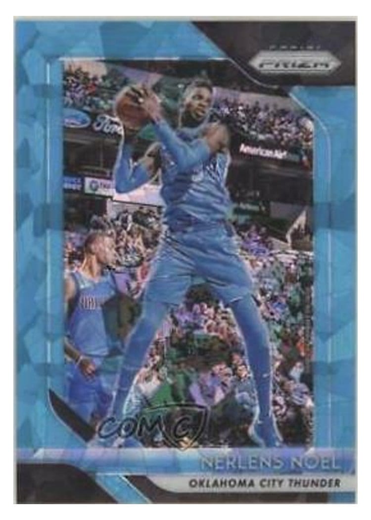 2018-19 Panini Prizm Base Set Nerlens Noel Blue Ice Prizm #79 card