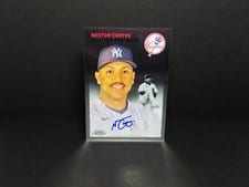 2023 Topps Chrome Platinum Anniversary Autographs Nestor Cortes #CPA-NC card