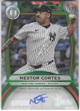 2025 Topps Tribute Autographs Nestor Cortes #TA-NC card