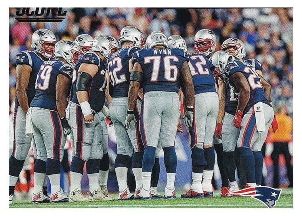 2020 Score Huddle Up New England Patriots #HDL-NE card