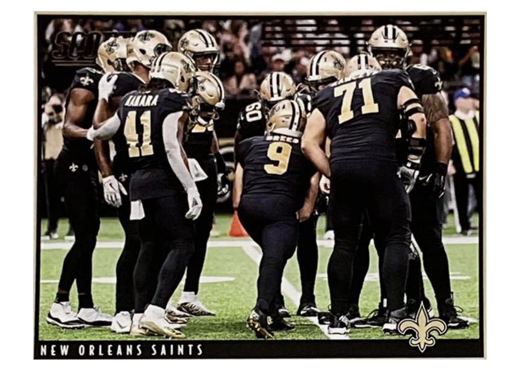 2020 Score Huddle Up New Orleans Saints #HDL-NO card