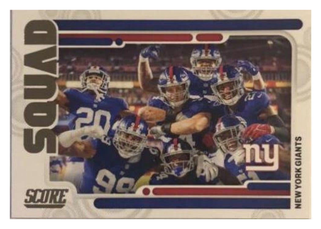 2022 Score Squad New York Giants #S12 card