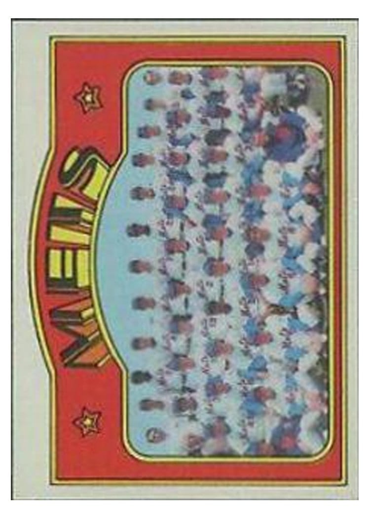 1972 Topps New York Mets #362 card