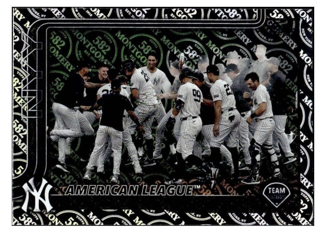 2025 Topps Base Set New York Yankees #123 card