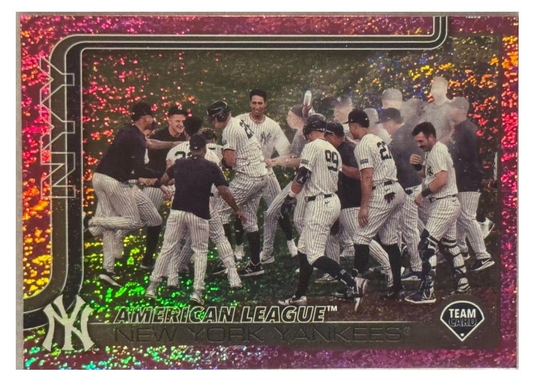 2025 Topps Base Set New York Yankees #123 card