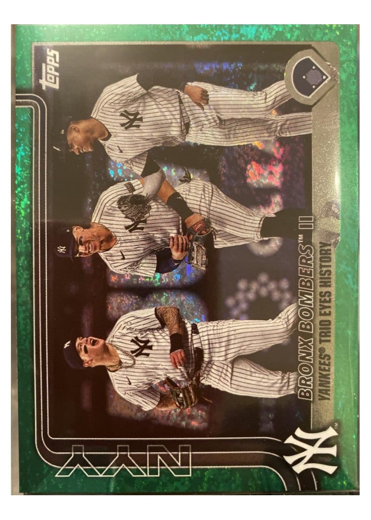 2025 Topps Base Set New York Yankees #123 card