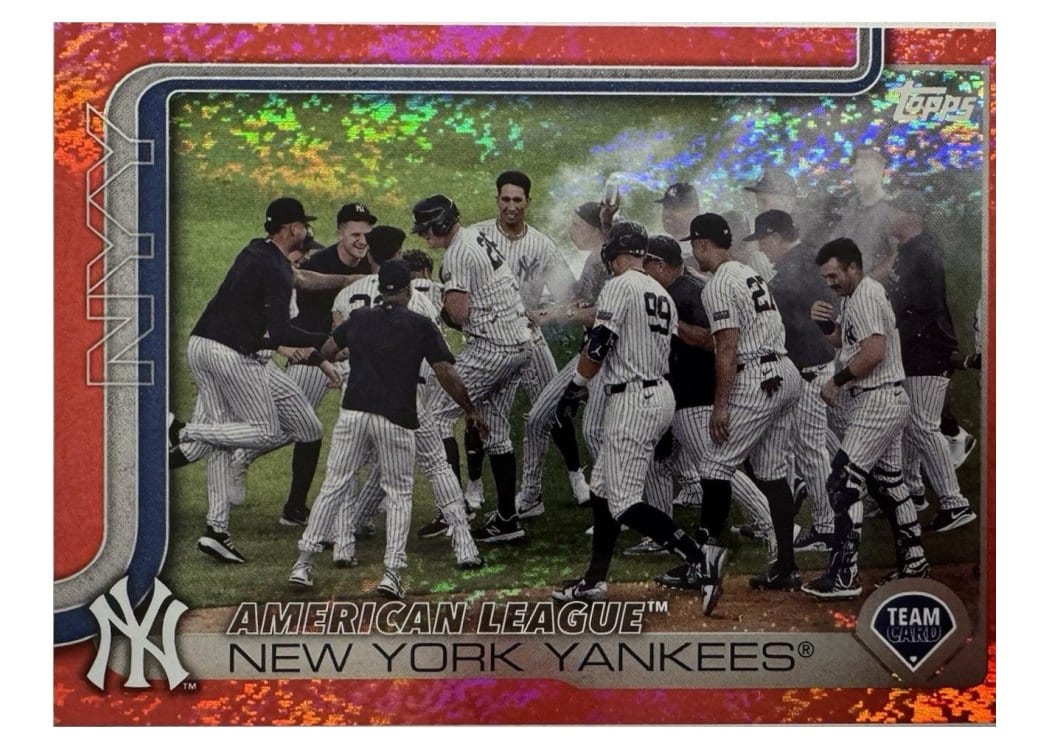 2025 Topps Base Set New York Yankees #123 card