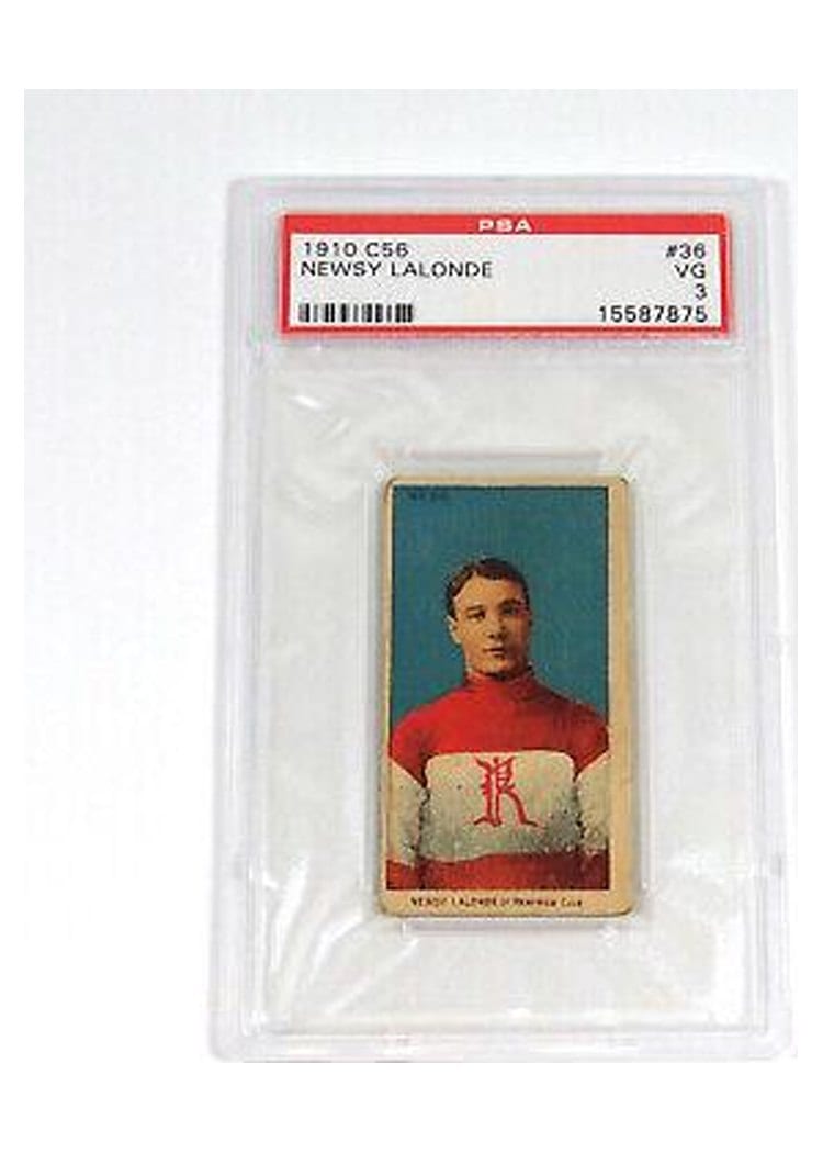 1910 C56 Newsy Lalonde #36 card