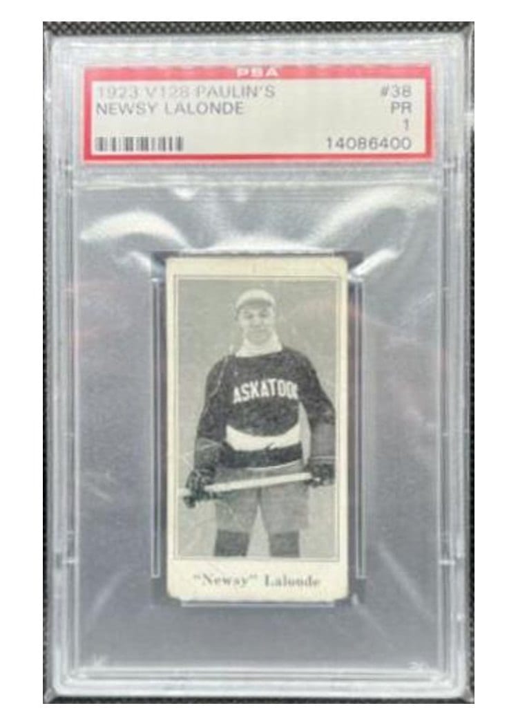 1923 V128 Paulin's Newsy Lalonde #38 card