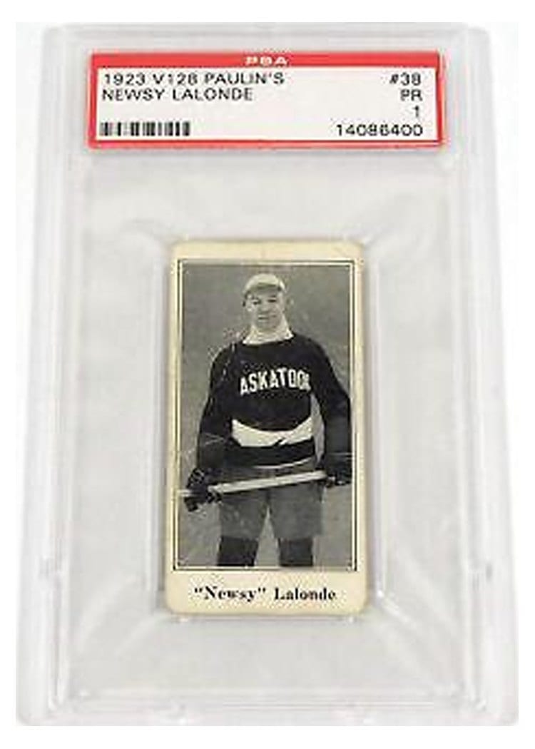 1923 V128 Paulin's Newsy Lalonde #38 card